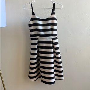 Black & White Cocktail Dress